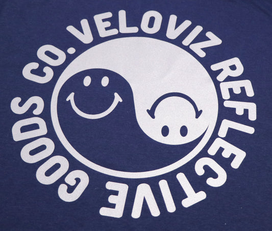 Reflective T Shirts - Reflective Goods Co - Navy (Mens)