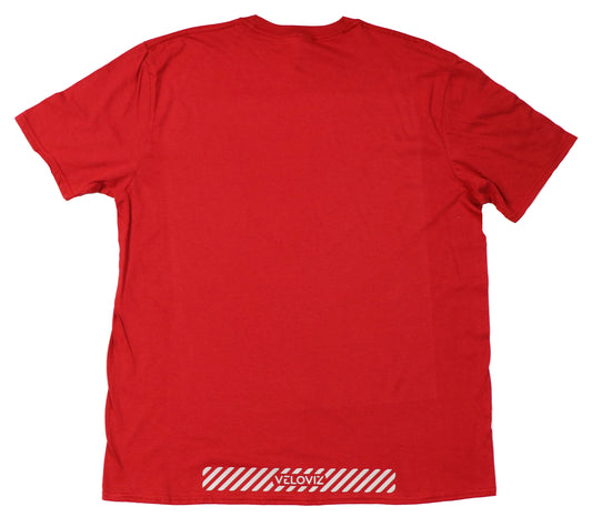Reflective T Shirts - Enjoy The Ride - Red (Mens)