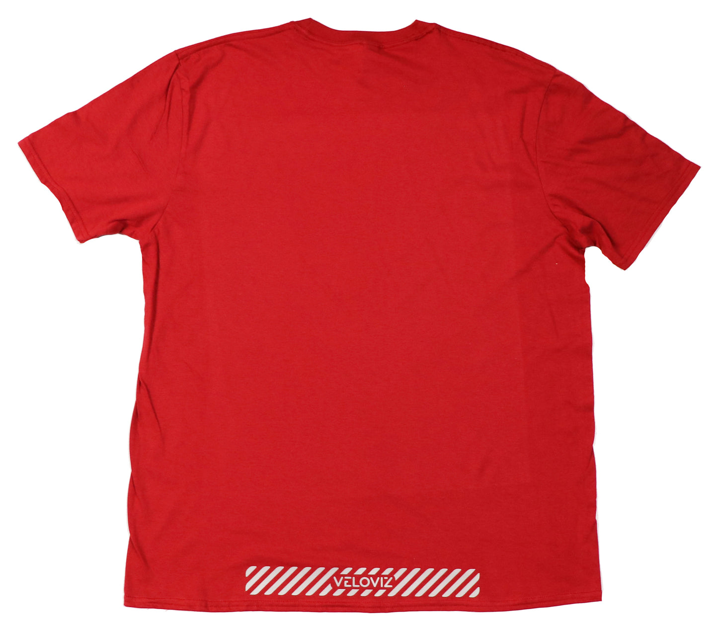 Reflective T Shirts - Frame Academy - Red (Mens)