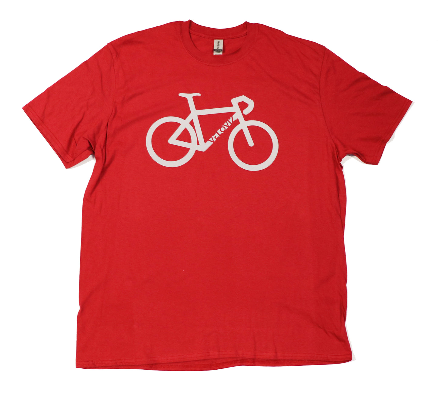 Reflective T Shirts - Frame Academy - Red (Mens)