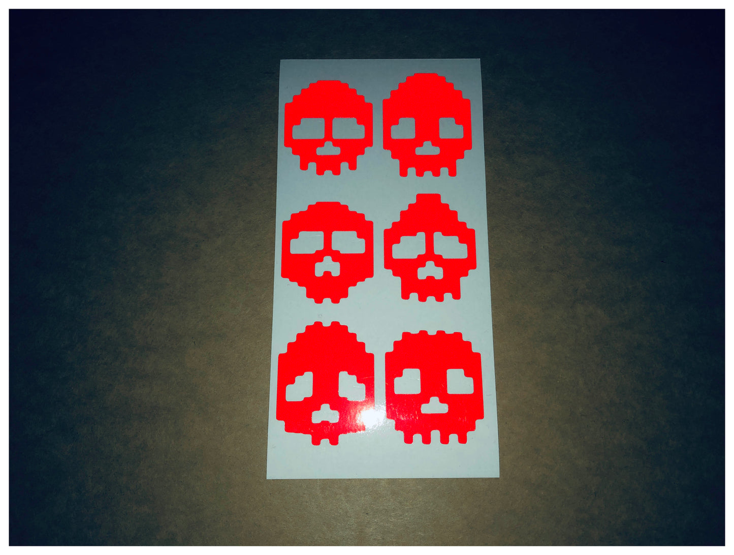 Valueviz Reflective Skulls Stickers