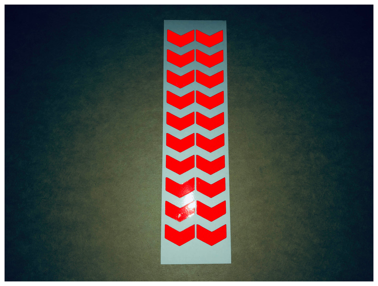 Valueviz Reflective 1 Inch Chevron Stickers