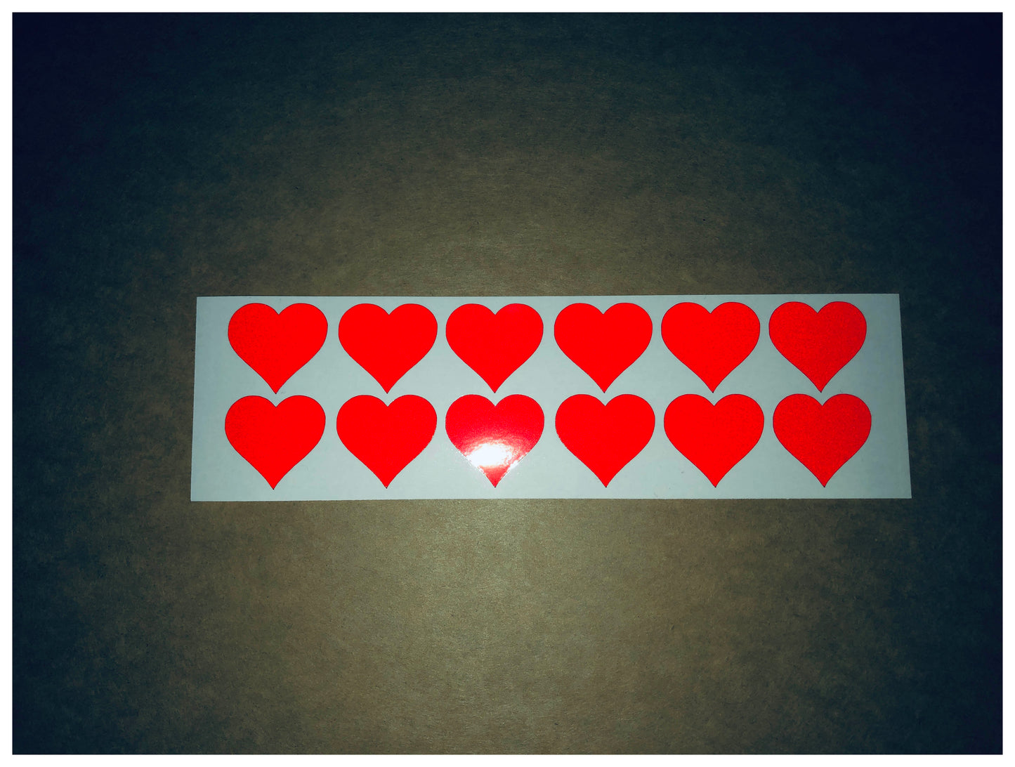 Valueviz Reflective Heart Stickers