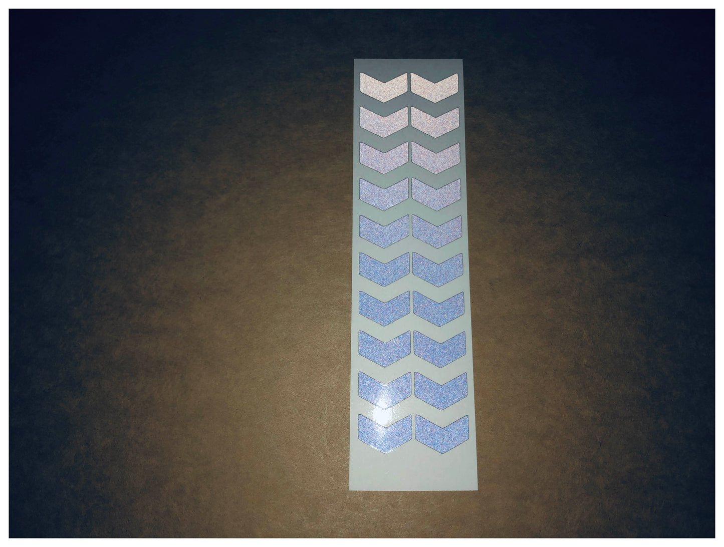 Valueviz Reflective 1 Inch Chevron Stickers