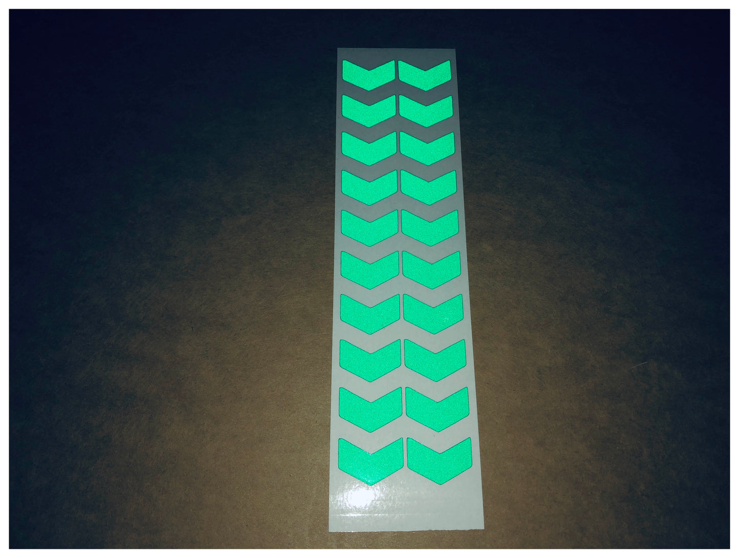 Valueviz Reflective 1 Inch Chevron Stickers