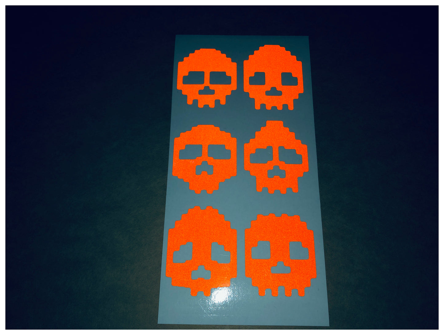 Valueviz Reflective Skulls Stickers