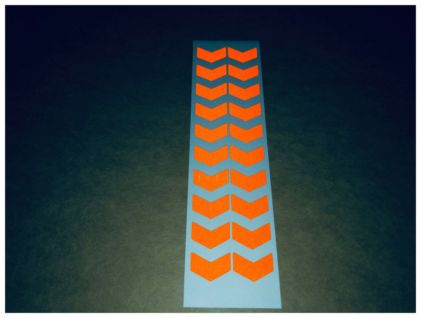 Valueviz Reflective 1 Inch Chevron Stickers