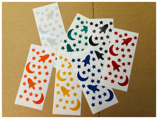 Valueviz Reflective Space Stickers