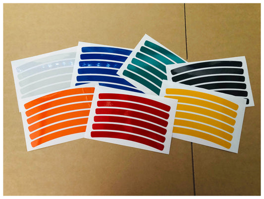 Valueviz Reflective Strip Wheel Rim Stickers