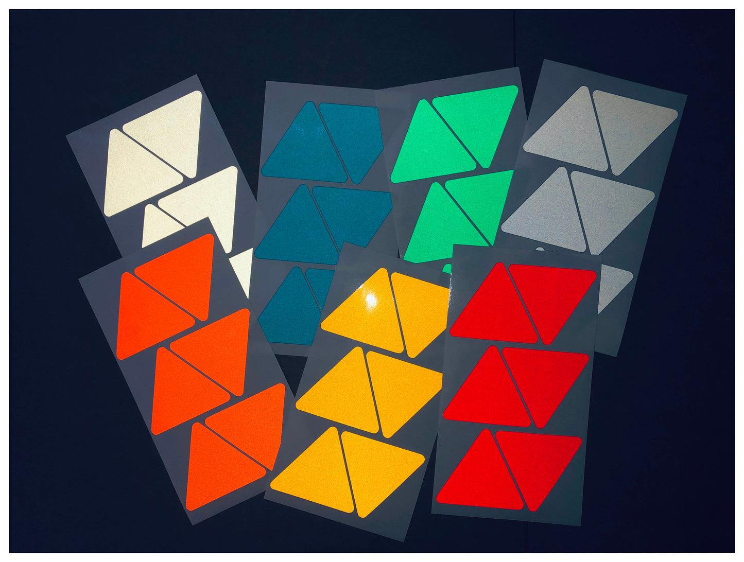 Valueviz Reflective Triangle Stickers