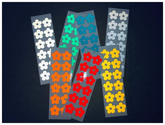 Valueviz Reflective Flower Stickers
