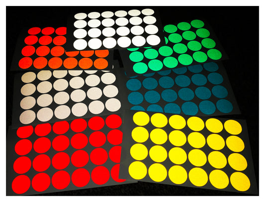 Valueviz Reflective Polka Dot (Large) Stickers