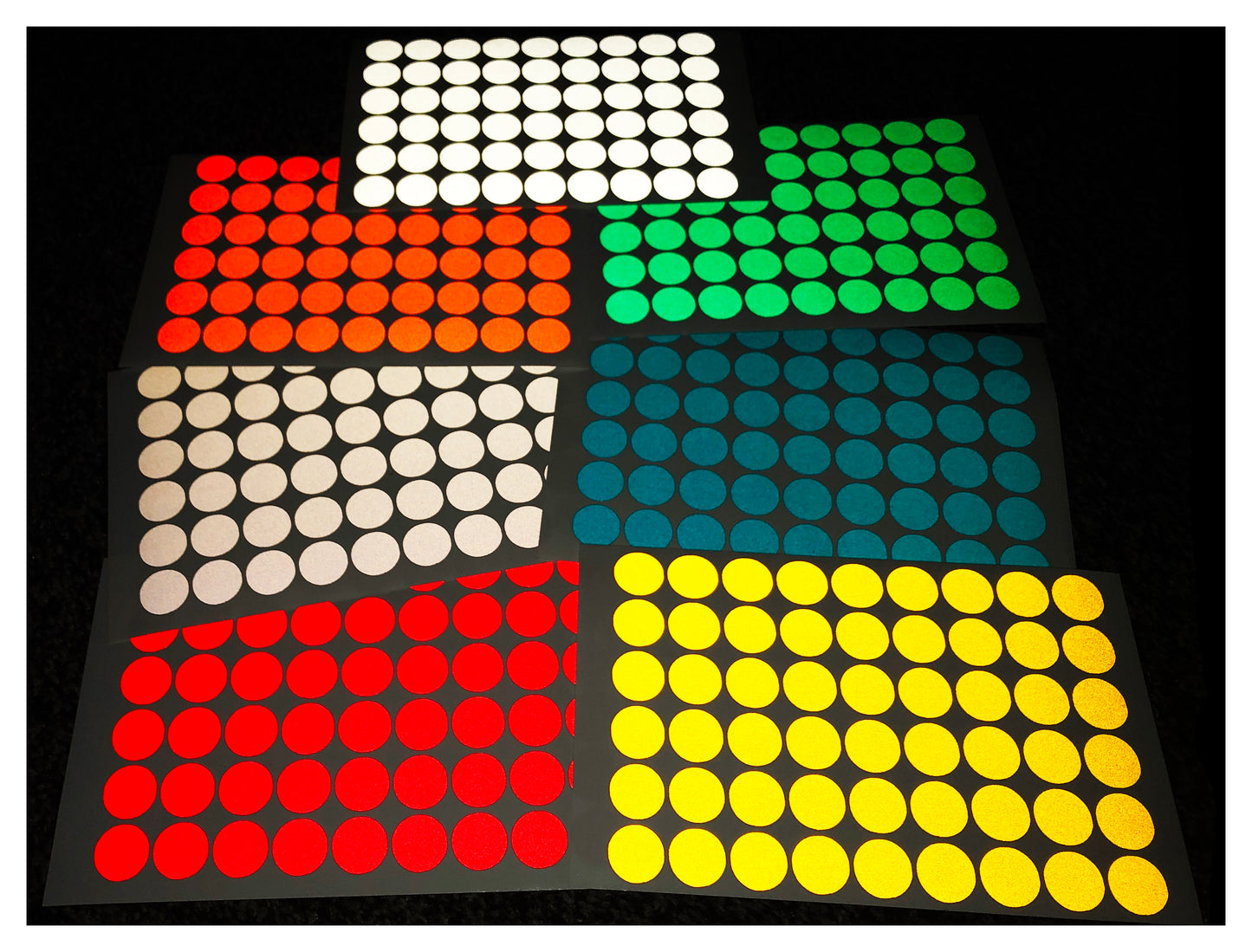 Valueviz Reflective Polka Dot (Medium) Stickers