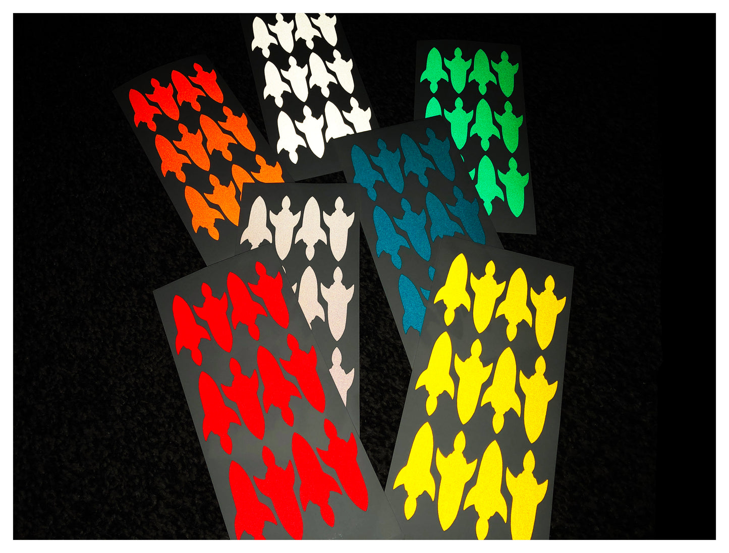 Valueviz Reflective Rocket (Medium) Stickers