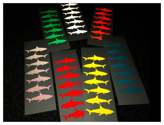 Valueviz Reflective Shark (Medum) Stickers