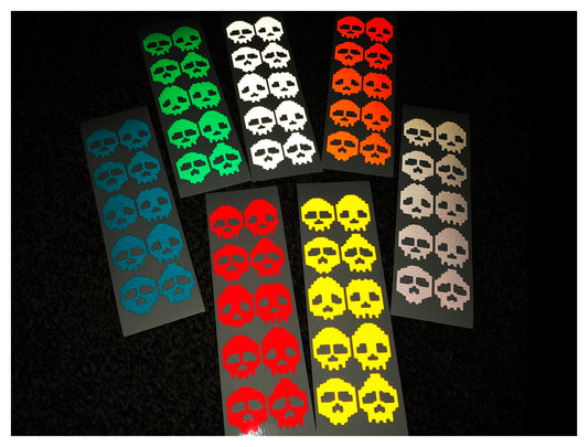 Valueviz Reflective Skulls (Small) Stickers