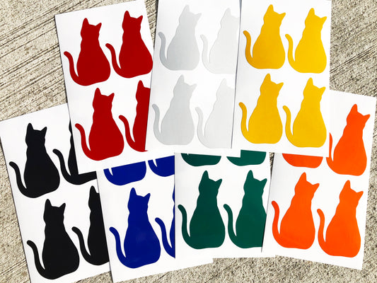 Valueviz Reflective Cat (LARGE) Stickers