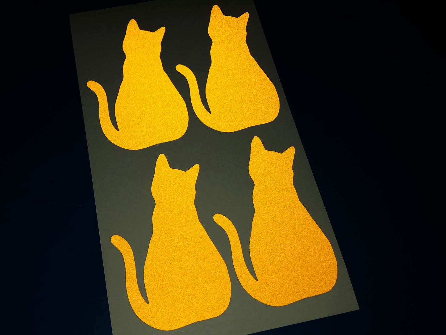 Valueviz Reflective Cat (LARGE) Stickers