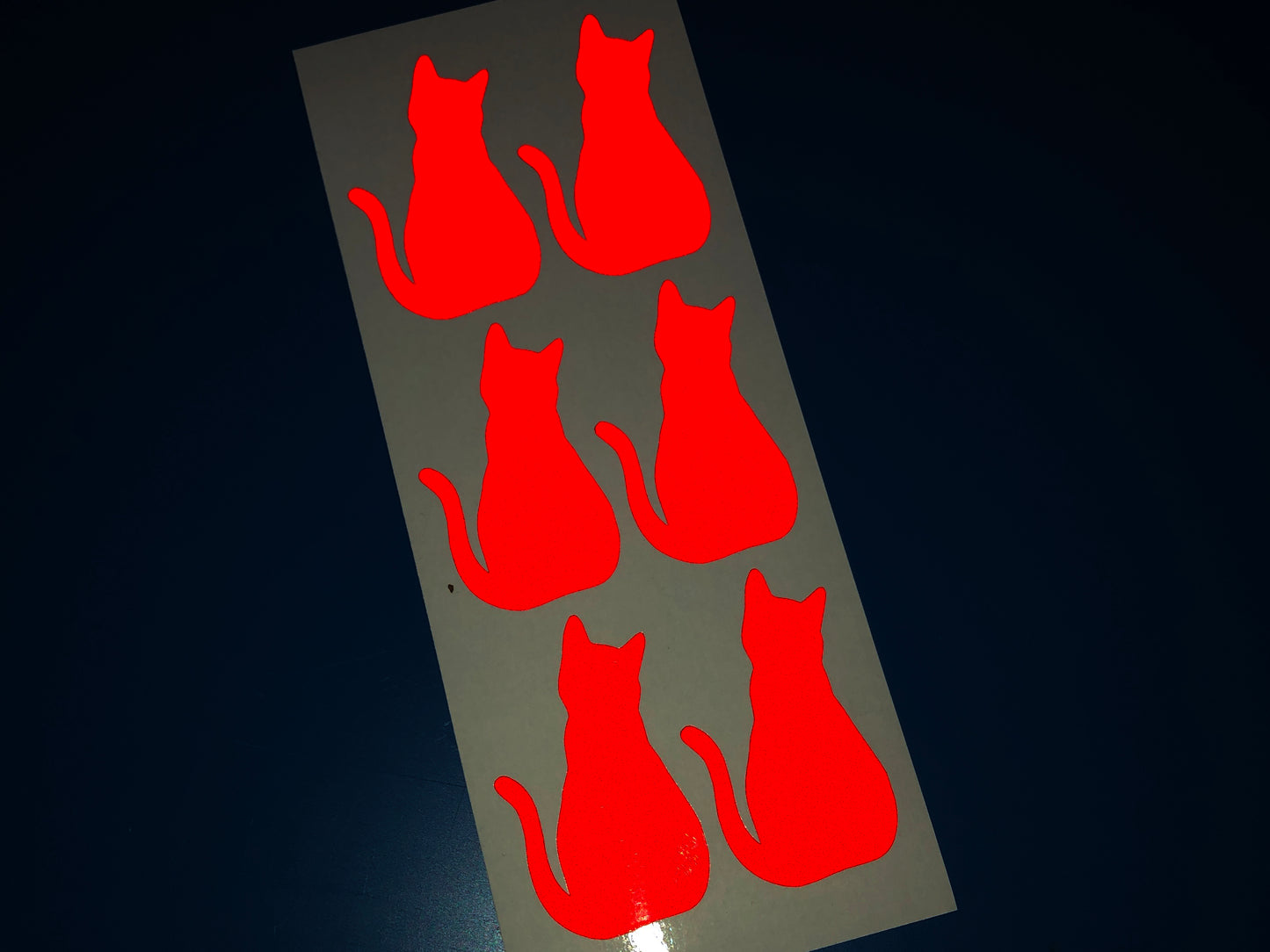 Valueviz Reflective Cat (MEDIUM) Stickers