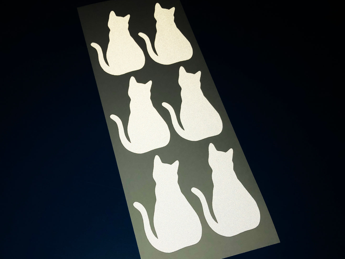 Valueviz Reflective Cat (MEDIUM) Stickers