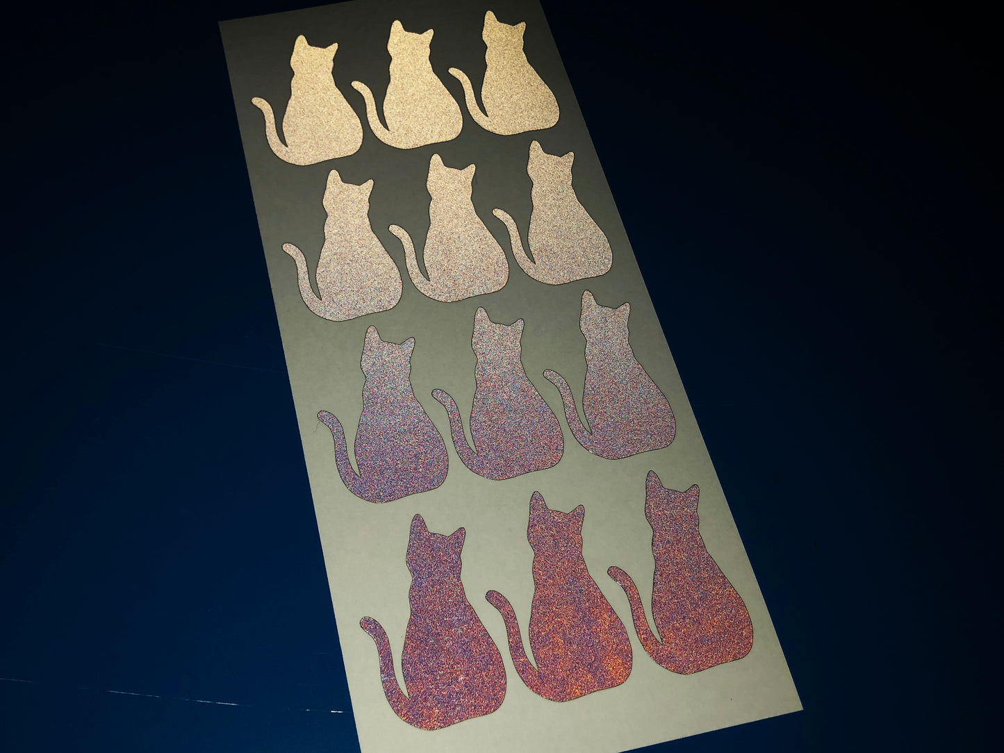 Valueviz Reflective Cat (SMALL) Stickers