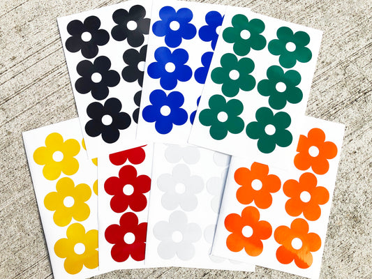 Valueviz Reflective Flower (LARGE) Stickers