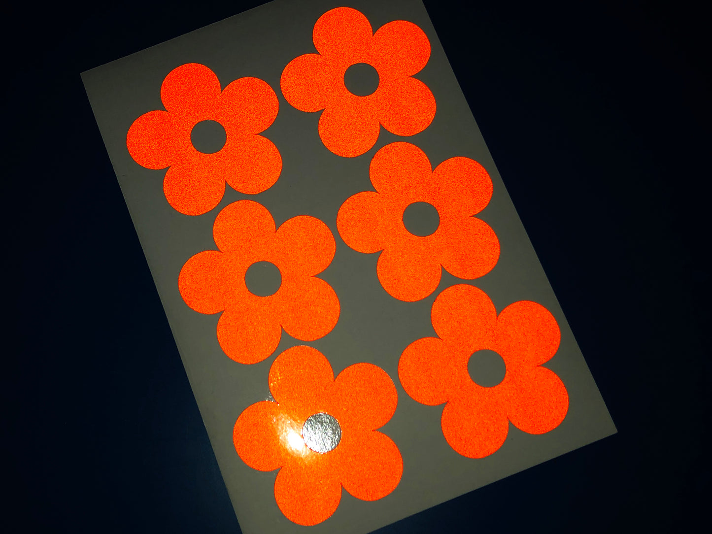 Valueviz Reflective Flower (LARGE) Stickers