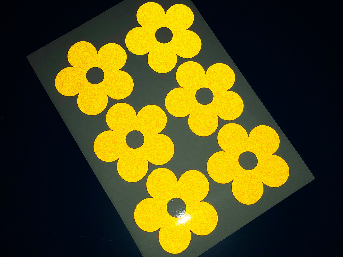 Valueviz Reflective Flower (LARGE) Stickers