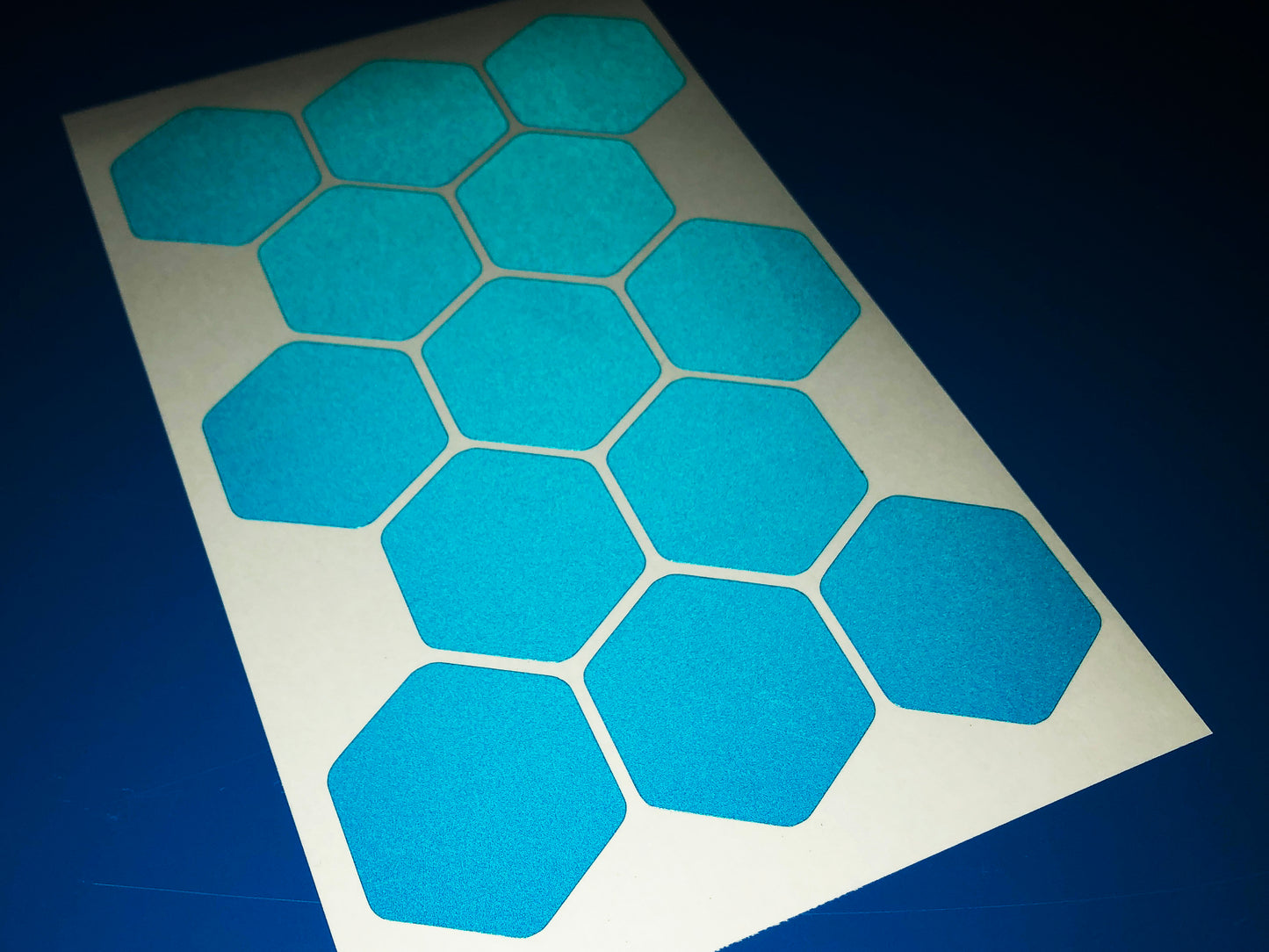 Valueviz Reflective Hexagon (LARGE) Stickers