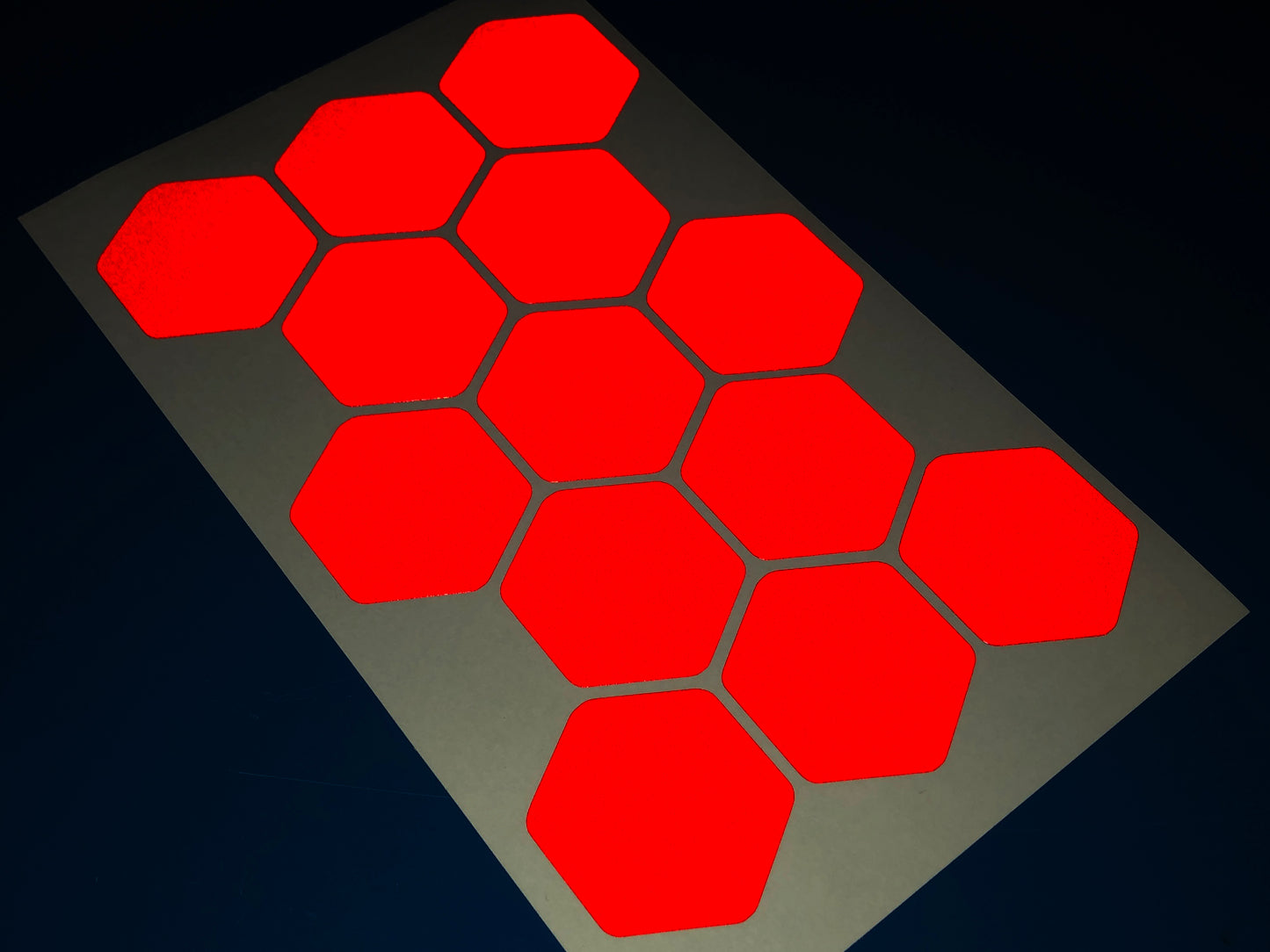 Valueviz Reflective Hexagon (LARGE) Stickers