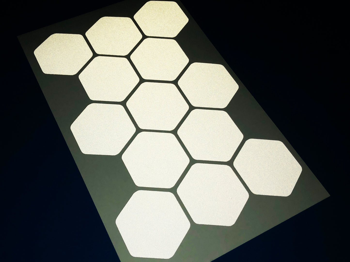 Valueviz Reflective Hexagon (LARGE) Stickers