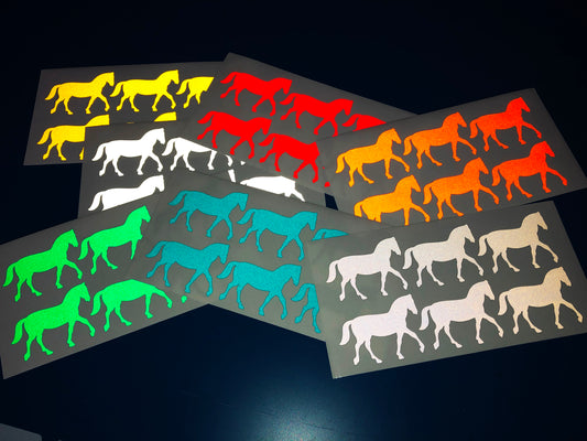 Valueviz Reflective Horse (SMALL) Stickers
