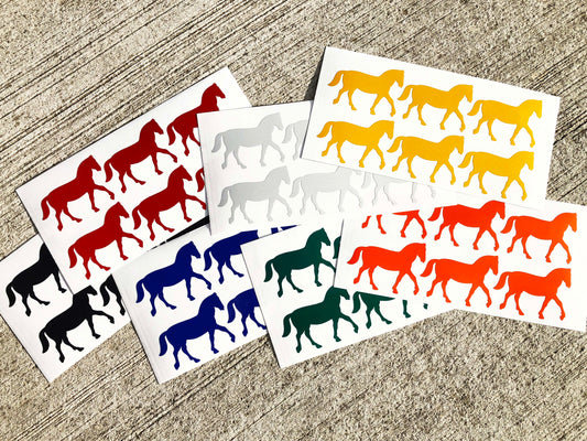 Valueviz Reflective Horse (SMALL) Stickers