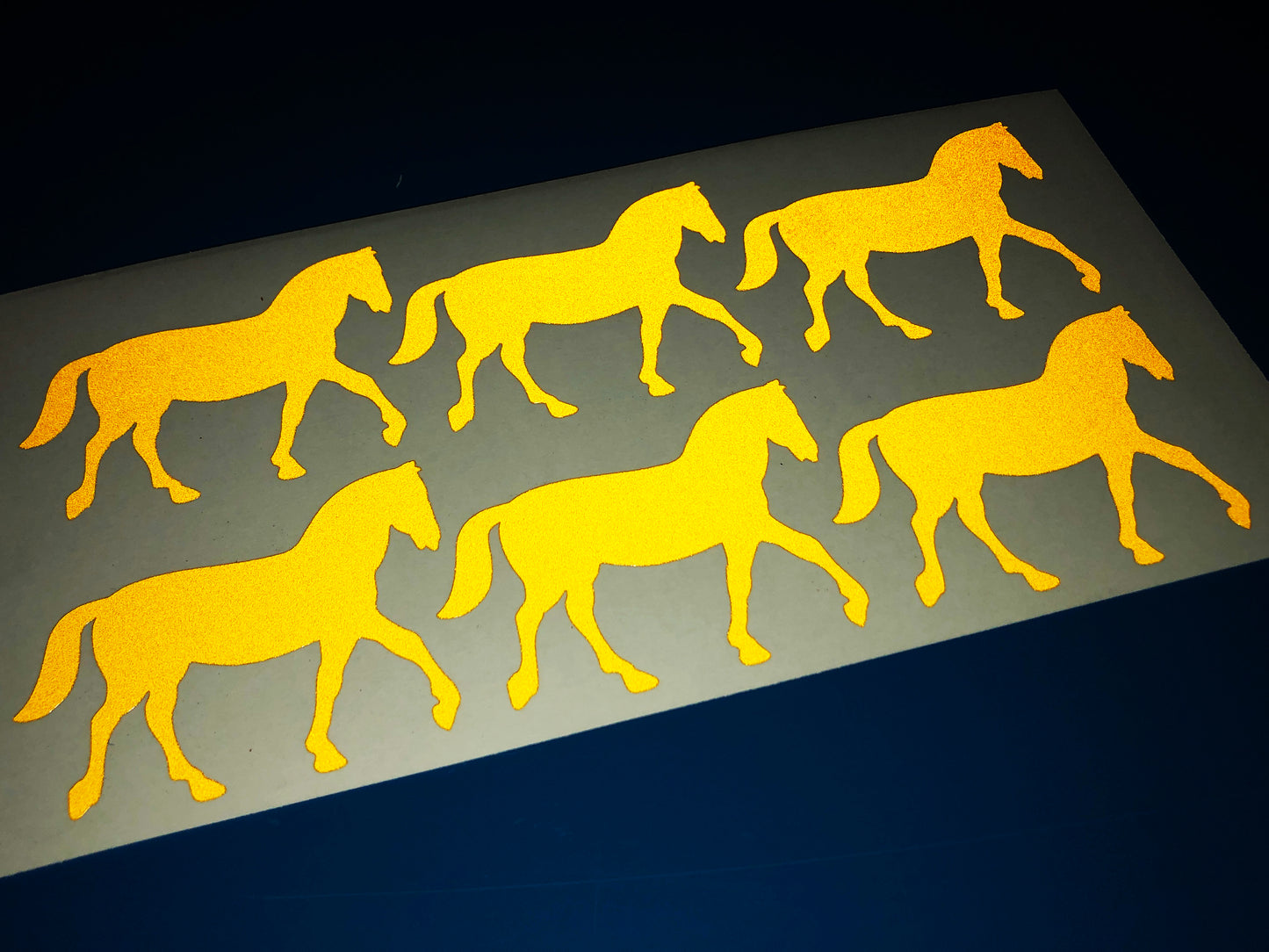 Valueviz Reflective Horse (SMALL) Stickers