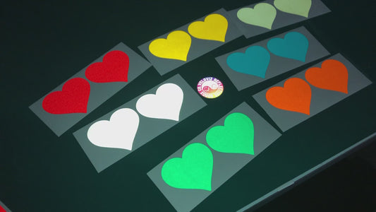 Valueviz Reflective Heart (Extra Large) Stickers